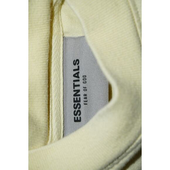 Fear of God Essentials T-Shirt Yellow Short Sleeve Logo Tee Size Small - Picture 10 of 10